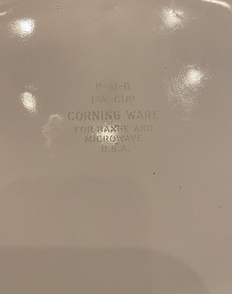 Set of 2 Corning Ware Spice of Life P-41-B Petite Pans 1 3/4 Cup - No Lids - Picture 9 of 9